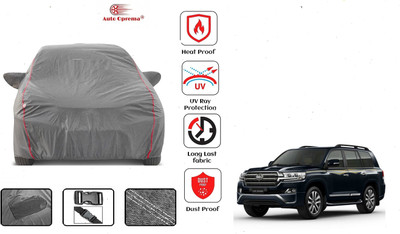 Auto Oprema Car Cover For Toyota Land Cruiser (With Mirror Pockets)(Grey)