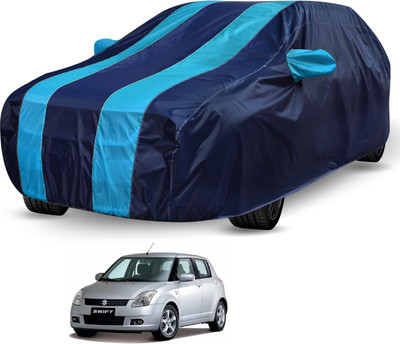 Auto Hub Car Cover For Maruti Suzuki Swift Dzire (With Mirror Pockets)(Blue, Blue)