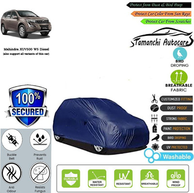 Tamanchi Autocare Car Cover For Mahindra XUV500 W5 Diesel(Blue)