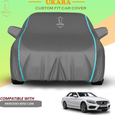 Ukara Car Cover For Mercedes Benz C200 (With Mirror Pockets)(Grey)