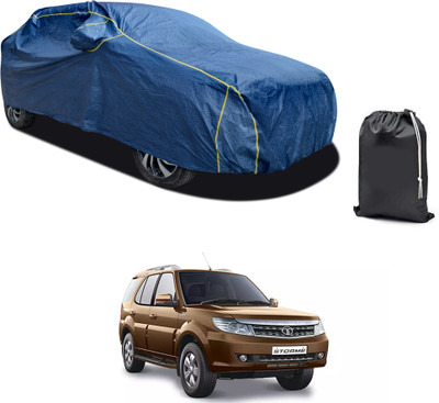 CODOKI Car Cover For Tata Safari Storme (With Mirror Pockets)(Blue, For 2019, 2020, 2021, 2022, 2023 Models)
