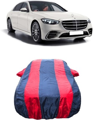 Wegather Car Cover For Mercedes Benz S-Class S 450 Petrol (With Mirror Pockets)(Red)