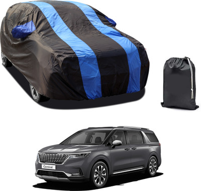 CODOKI Car Cover For Kia Grand Carnival (With Mirror Pockets)(Blue)