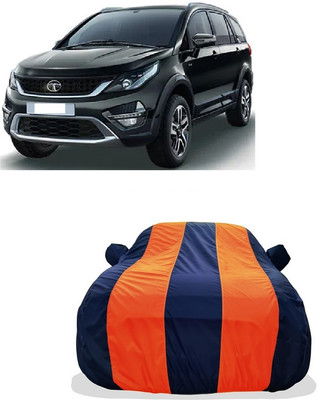 Tricway Car Cover For Tata Hexa XT 4X4 (With Mirror Pockets)(Orange)