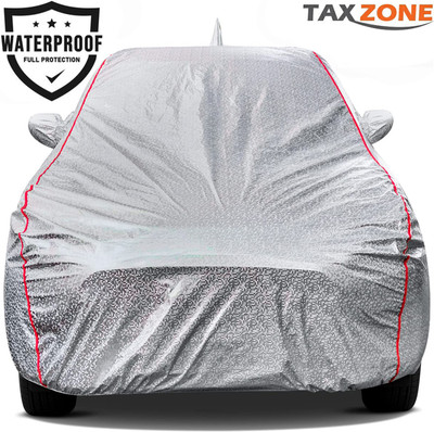 TAXZONE Car Cover For Tata Punch (With Mirror Pockets)(Silver, For 2021, 2022, 2023, 2024 Models)