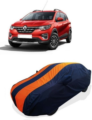 QLAX Car Cover For Maruti Triber RXT Petrol (With Mirror Pockets)(Orange)