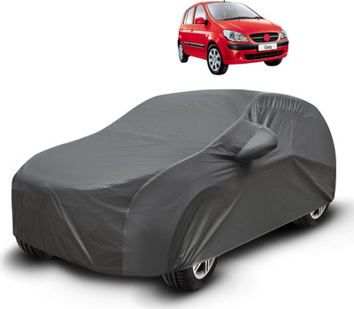 Caronix Car Cover For Hyundai Getz (With Mirror Pockets)(Grey)