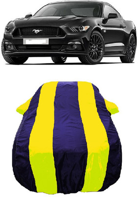 Wegather Car Cover For Ford Mustang V8 (With Mirror Pockets)(Yellow)
