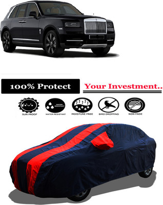 Amexride Car Cover For Rolls Royce Cullinan V12 Petrol (With Mirror Pockets)(Red)