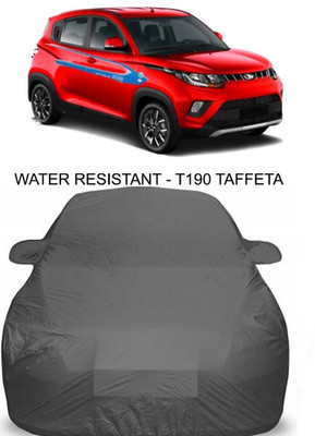 AMVISH Car Cover For Mahindra KUV100 (With Mirror Pockets)(Grey)
