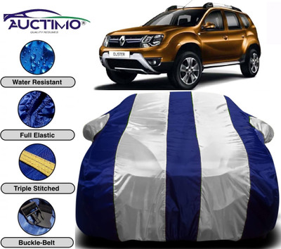 AUCTIMO Car Cover For Renault Duster (With Mirror Pockets)(Multicolor)