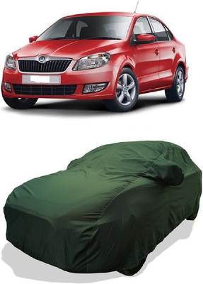 QLAX Car Cover For Maruti Rapid 1.6 MPI AT Style Plus (With Mirror Pockets)(Green)