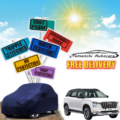 Tamanchi Autocare Car Cover For Hyundai Alcazar(Blue)