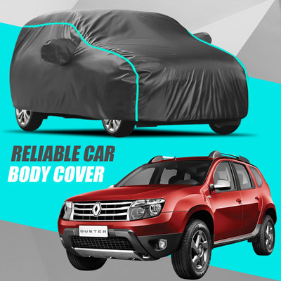 R Rayvin Star Car Cover For Renault Duster (With Mirror Pockets)(Multicolor)