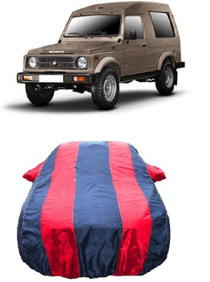 Wegather Car Cover For Maruti Suzuki Gypsy 1000(Red)