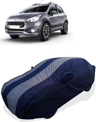 Coxtor Car Cover For Fiat Avventura Urban Cross 1.3 Multijet Active Diesel (With Mirror Pockets)(Grey)