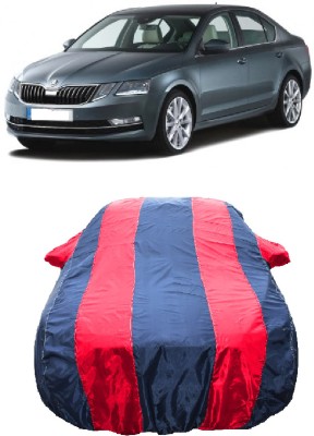 Wegather Car Cover For Skoda Octavia 2.0 TDI MT Style Diesel (With Mirror Pockets)(Red)