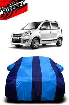 J S R Car Cover For Maruti Suzuki Wagon R CNG LXI Opt (With Mirror Pockets)(Blue)