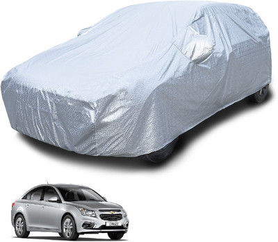Euro Care Car Cover For Chevrolet Cruze (With Mirror Pockets)(Silver)