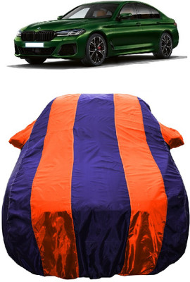 Wegather Car Cover For BMW 5 Series E60 530D (With Mirror Pockets)(Orange)