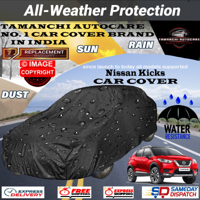 Tamanchi Autocare Car Cover For Nissan Kicks(Black)