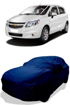 Coxtor Car Cover For Chevrolet Sail UVA (With Mirror Pockets)(Blue)