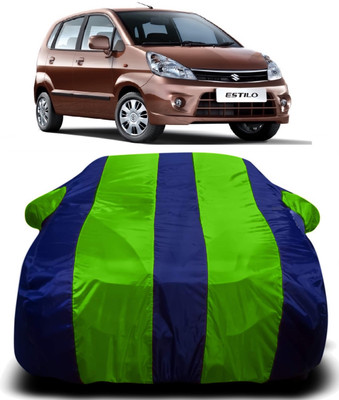 V VINTON Car Cover For Maruti Suzuki Zen Estilo (With Mirror Pockets)(Multicolor)