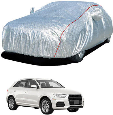 SS FOR YOUR SMART NEEDS Car Cover For Audi Q3 (With Mirror Pockets)(Silver)
