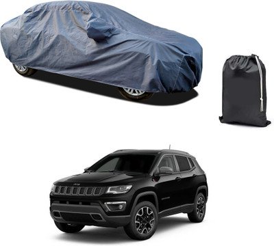 PAGORA Car Cover For Jeep Compass Trailhawk 4x4 Diesel (With Mirror Pockets)(Grey, For 2019, 2020, 2021, 2022, 2023 Models)