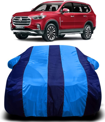 R Rayvin Star Car Cover For MG Gloster (With Mirror Pockets)(Multicolor)