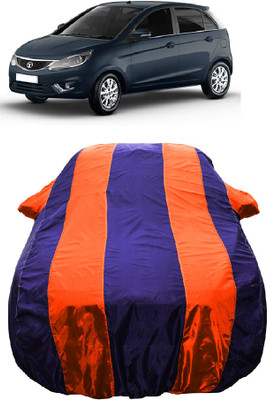 Wegather Car Cover For Tata Bolt Quadrajet XT Diesel (With Mirror Pockets)(Orange)