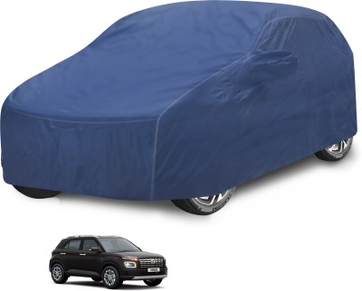 MOCKHE Car Cover For Hyundai Venue (With Mirror Pockets)(Blue)