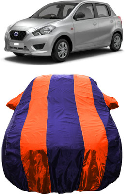 Wegather Car Cover For Datsun Datsun GO T Option CVT Petrol (With Mirror Pockets)(Orange)