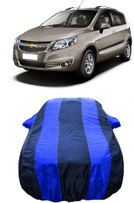Wegather Car Cover For Chevrolet Sail Hatchback 1.3 TCDi LT ABS (With Mirror Pockets)(Blue)