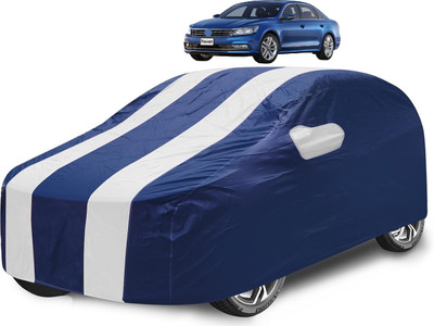 Caronix Car Cover For Volkswagen Passat (With Mirror Pockets)(White)