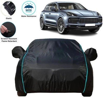 VOLTEMART Car Cover For Porsche Cayenne, Universal For Car (With Mirror Pockets)(Black, For 2010, 2011, 2012, 2013, 2014, 2015, 2016, 2017, 2018, 2019, 2020, 2021, 2022, 2023 Models)
