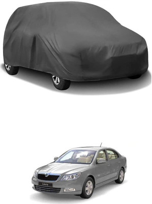 ARNEJA Car Cover For Skoda Laura (Without Mirror Pockets)(Grey)