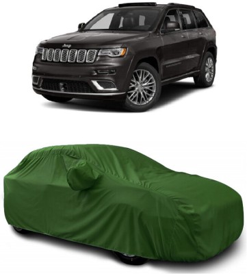 DIGGU Car Cover For Jeep Grand Cherokee Summit 4X4 (With Mirror Pockets)(Green)