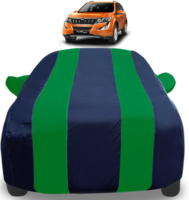 Auto Hub Car Cover For Mahindra XUV 500 (With Mirror Pockets)(Green)