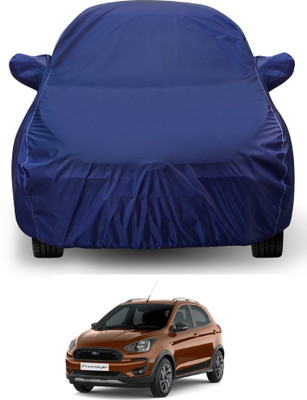 Auto Hub Car Cover For Ford Freestyle (With Mirror Pockets)(Blue)