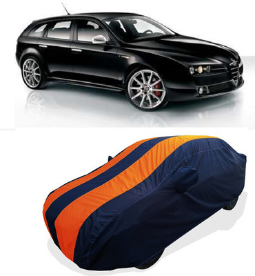 Coxtor Car Cover For Alfa Romeo 159 SPORTWAGON 1750 Tbi (With Mirror Pockets)(Orange)