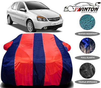 V VINTON Car Cover For Tata Indigo eCS (With Mirror Pockets)(Multicolor)