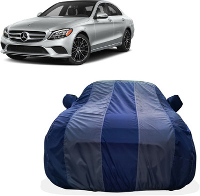 Tricway Car Cover For Mercedes Benz C-Class 520 DCI (With Mirror Pockets)(Multicolor)