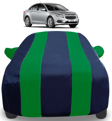 Auto Hub Car Cover For Chevrolet Cruze (With Mirror Pockets)(Green)