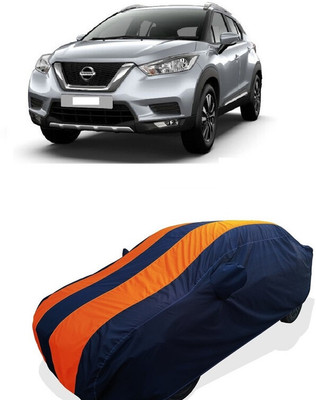 Coxtor Car Cover For Nissan Kicks XV 1.5 (With Mirror Pockets)(Orange)