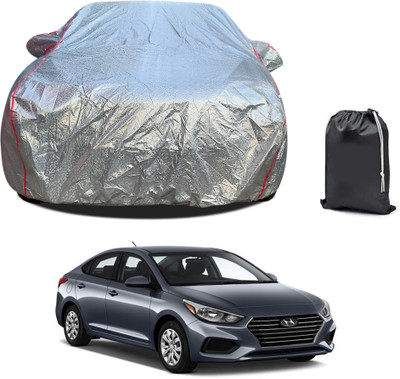 PAGORA Car Cover For Hyundai Accent (With Mirror Pockets)(Silver, For 2019, 2020, 2021, 2022, 2023 Models)