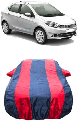Wegather Car Cover For Tata Tigor EV XT Plus Electric (With Mirror Pockets)(Red)