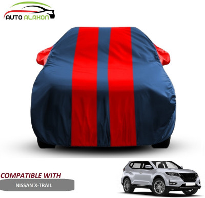 AUTO ALAXON Car Cover For Nissan X-Trail (With Mirror Pockets)(Blue, Red)