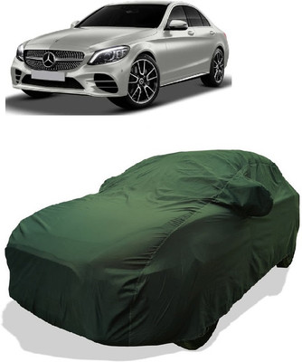 Coxtor Car Cover For Mercedes Benz C-Class Prime C 220d Diesel (With Mirror Pockets)(Gold)