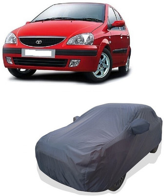 Tricway Car Cover For Tata Indica Turbo (With Mirror Pockets)(Grey)